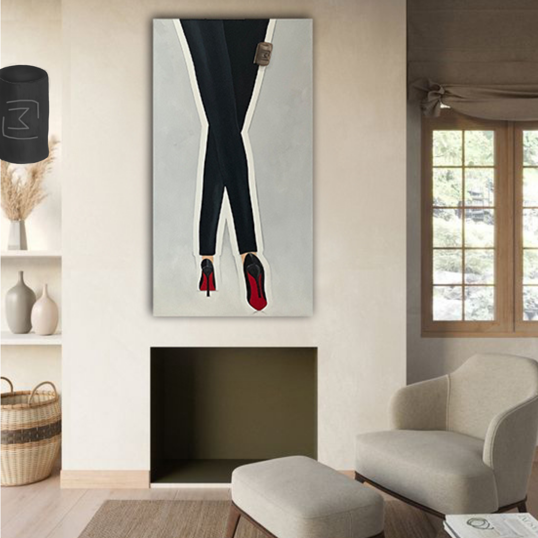 AS WE DANCE WITH THE DEVIL // 60x120 cm