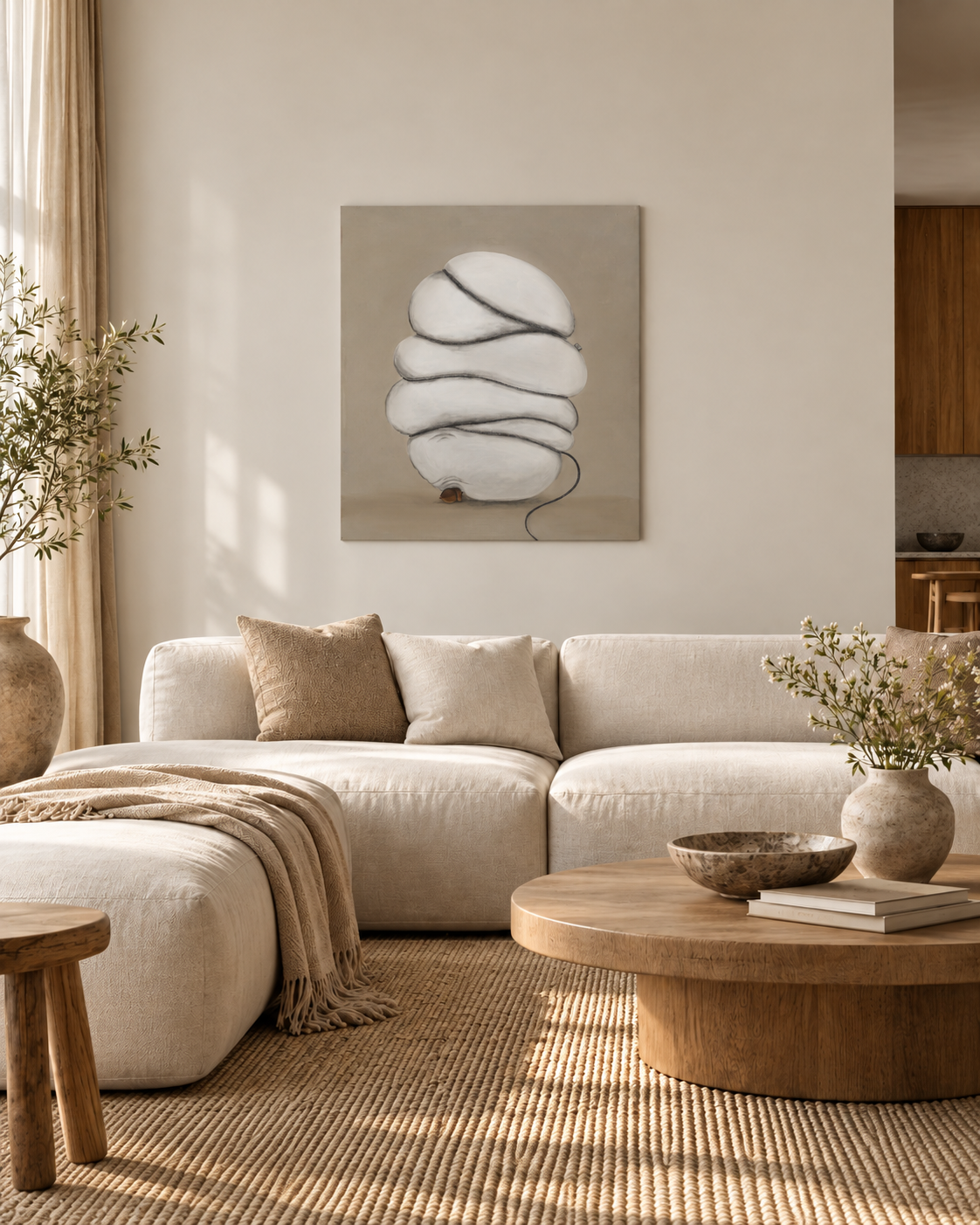 ACORN N'BUBBLE | 80x100 cm | Dansk Original Kunst