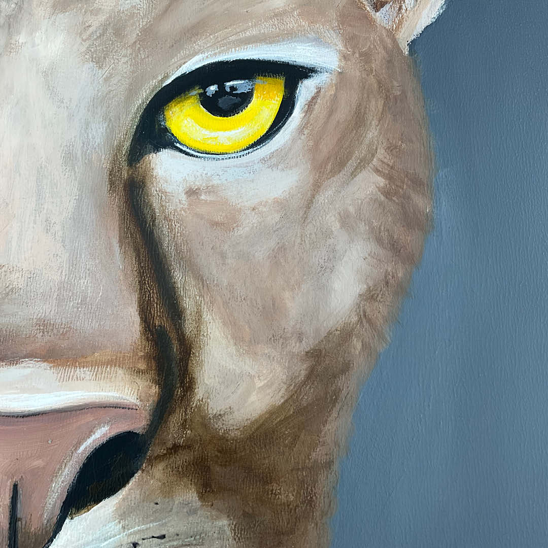 Fierce Regal // 100x140 cm