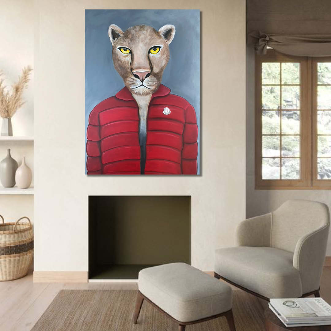 Fierce Regal // 100x140 cm