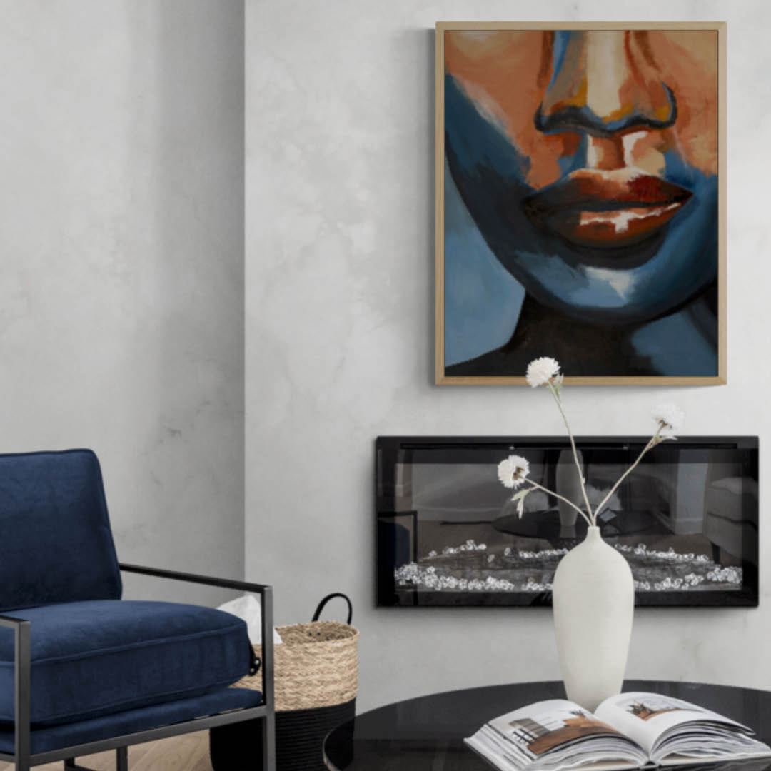 Face No1 // L23001 // Canvas print