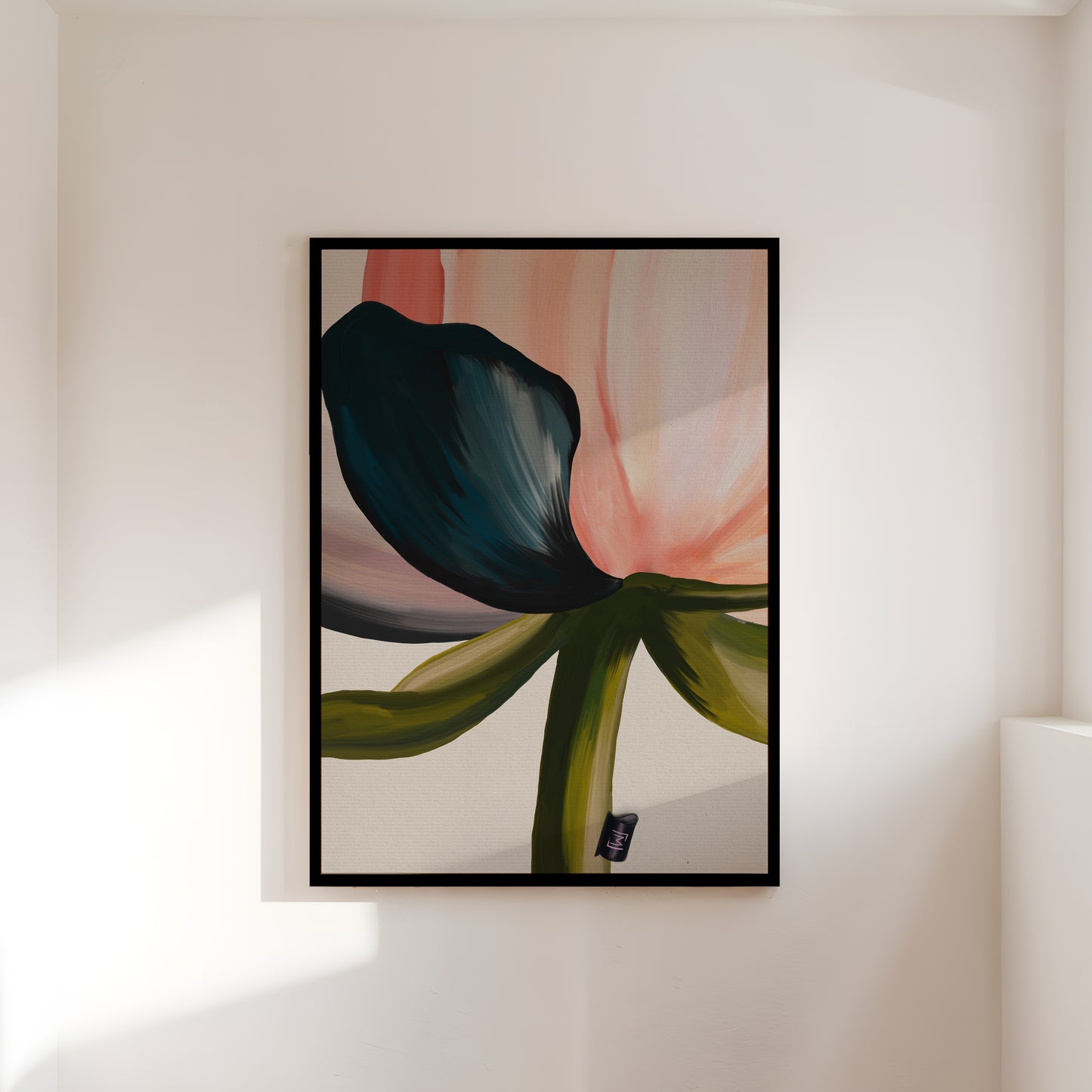 Midnight Flower | Kunst på lærred | L25006