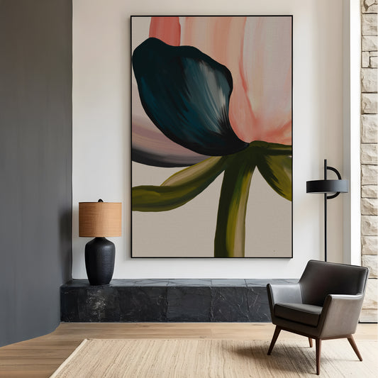 Midnight Flower | Kunst på lærred | L25006