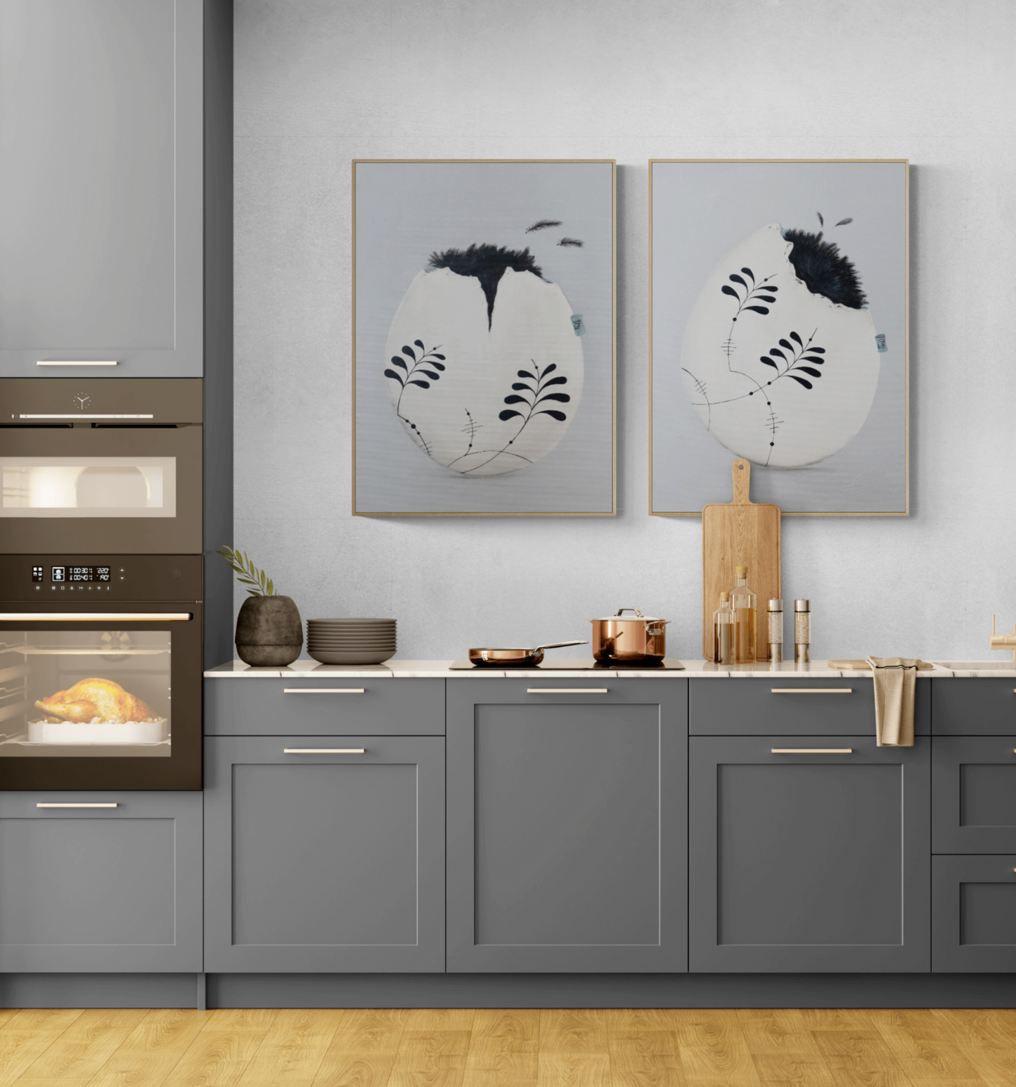 EggCellence no2 // L23004 // Canvas Print