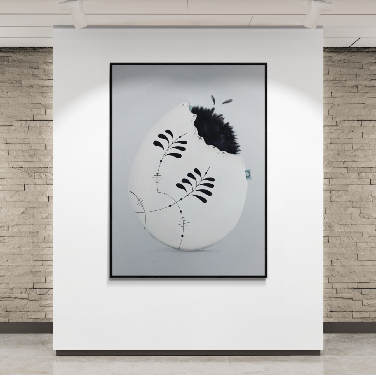 EggCellence no2 // L23004 // Canvas Print