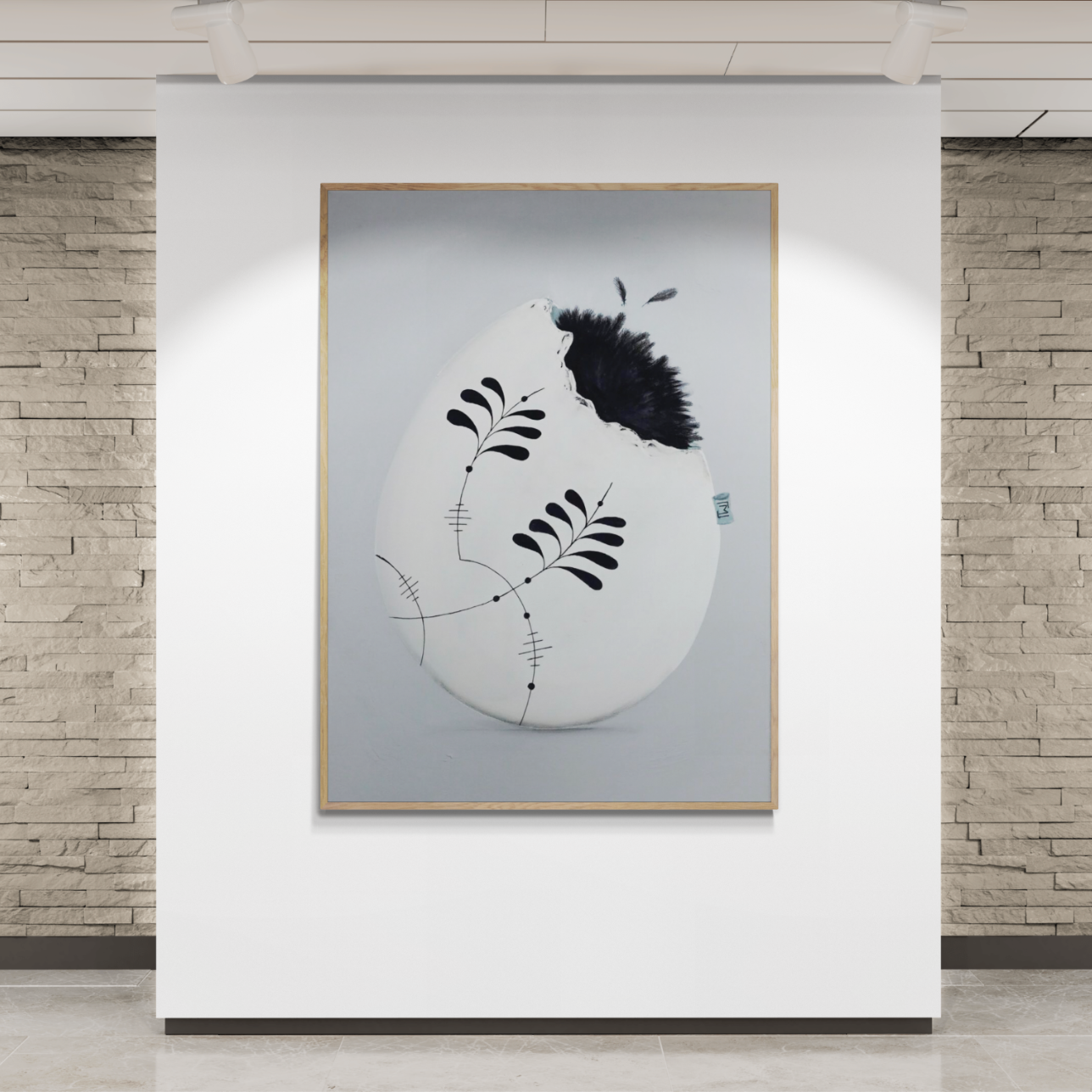 EggCellence no2 // L23004 // Canvas Print