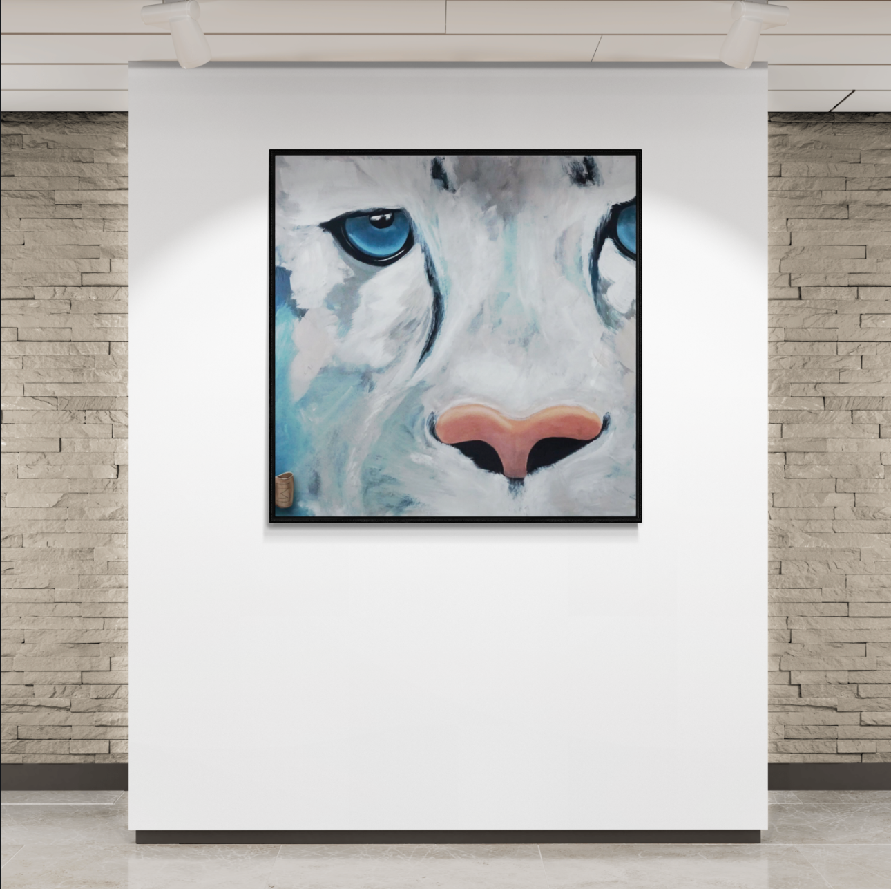 Eye Of A Tiger // L23008 // Canvas print
