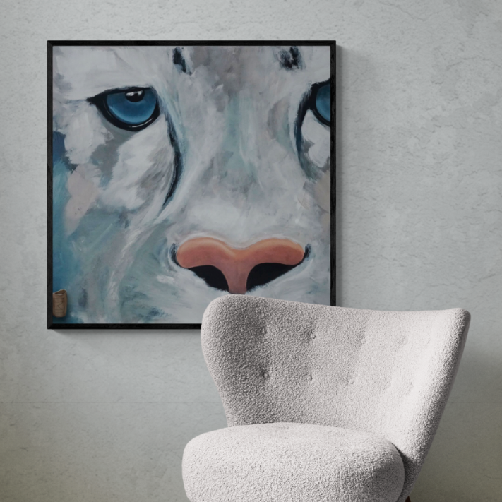 Eye Of A Tiger // L23008 // Canvas print
