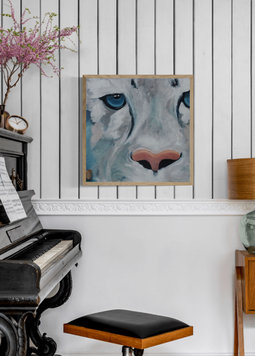 Eye Of A Tiger // L23008 // Canvas print