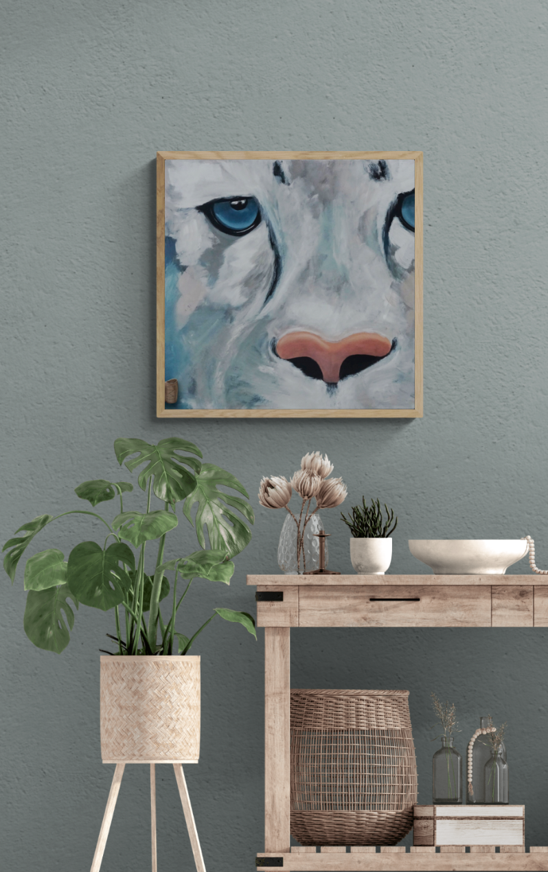 Eye Of A Tiger // L23008 // Canvas print