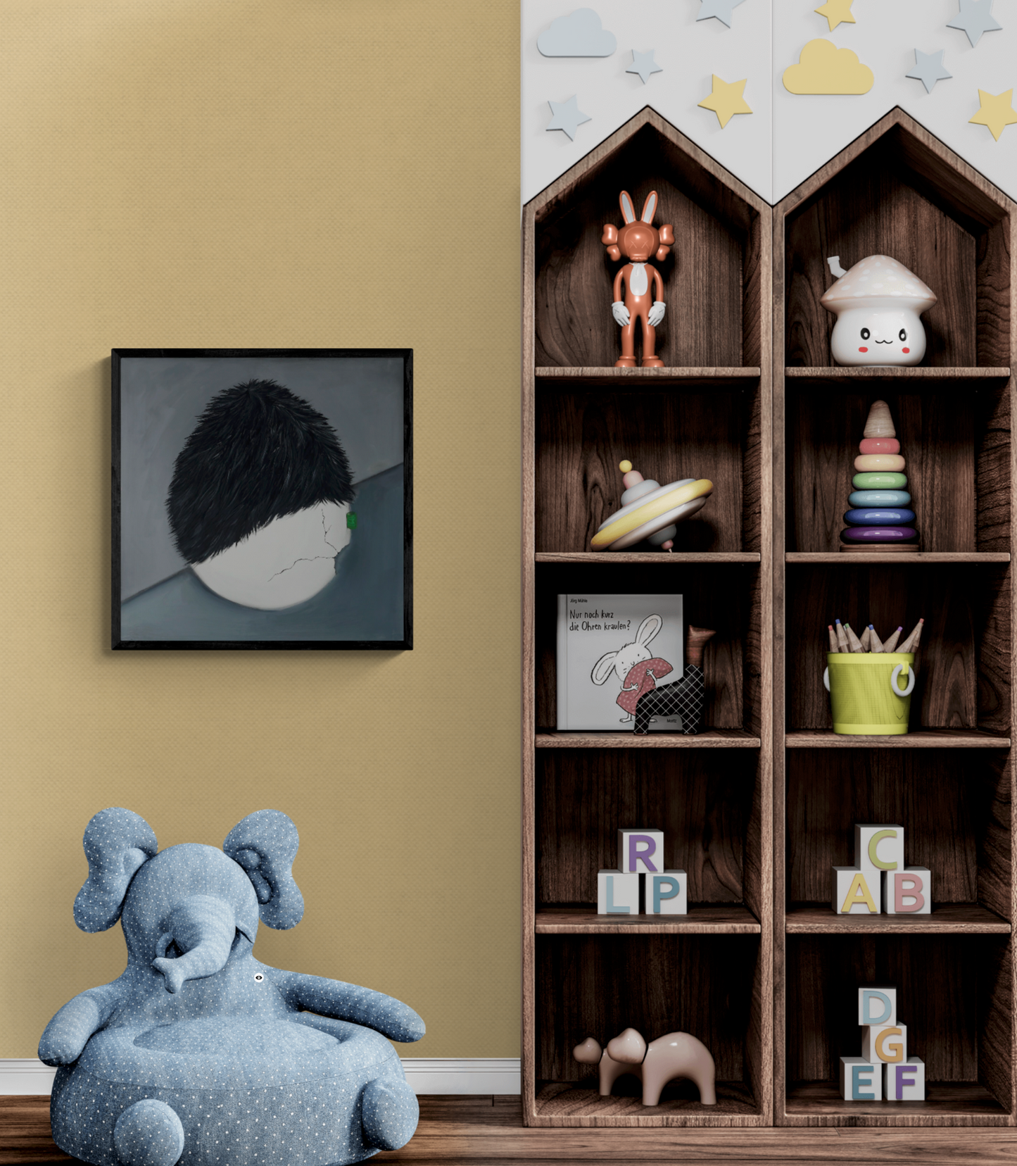 Furry // L23010 // Canvas print