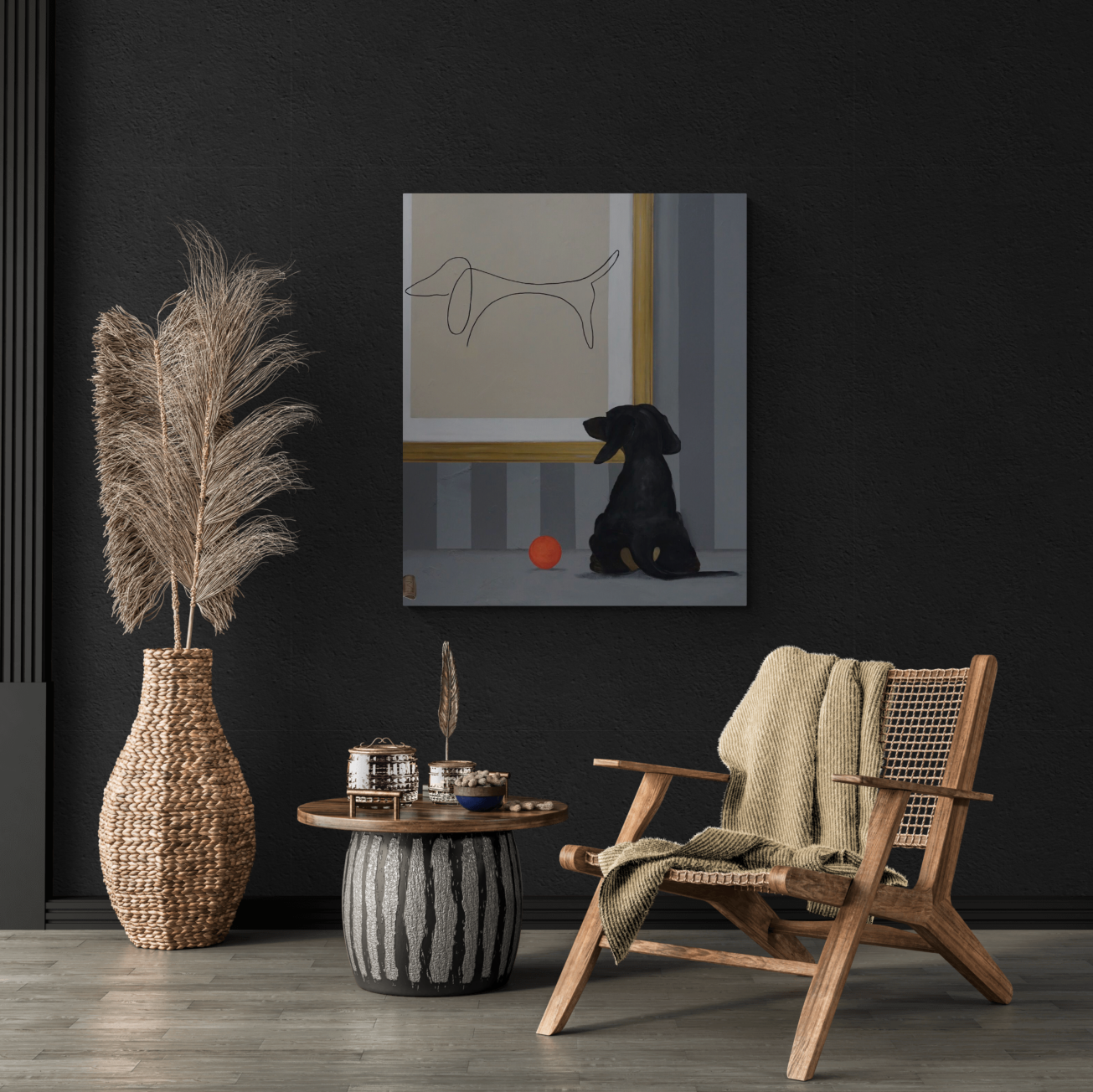 At The Picasso Museum // 100x120 cm