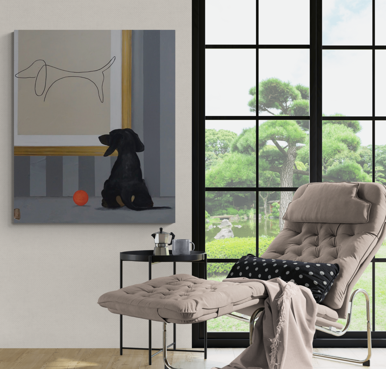 At The Picasso Museum // 100x120 cm