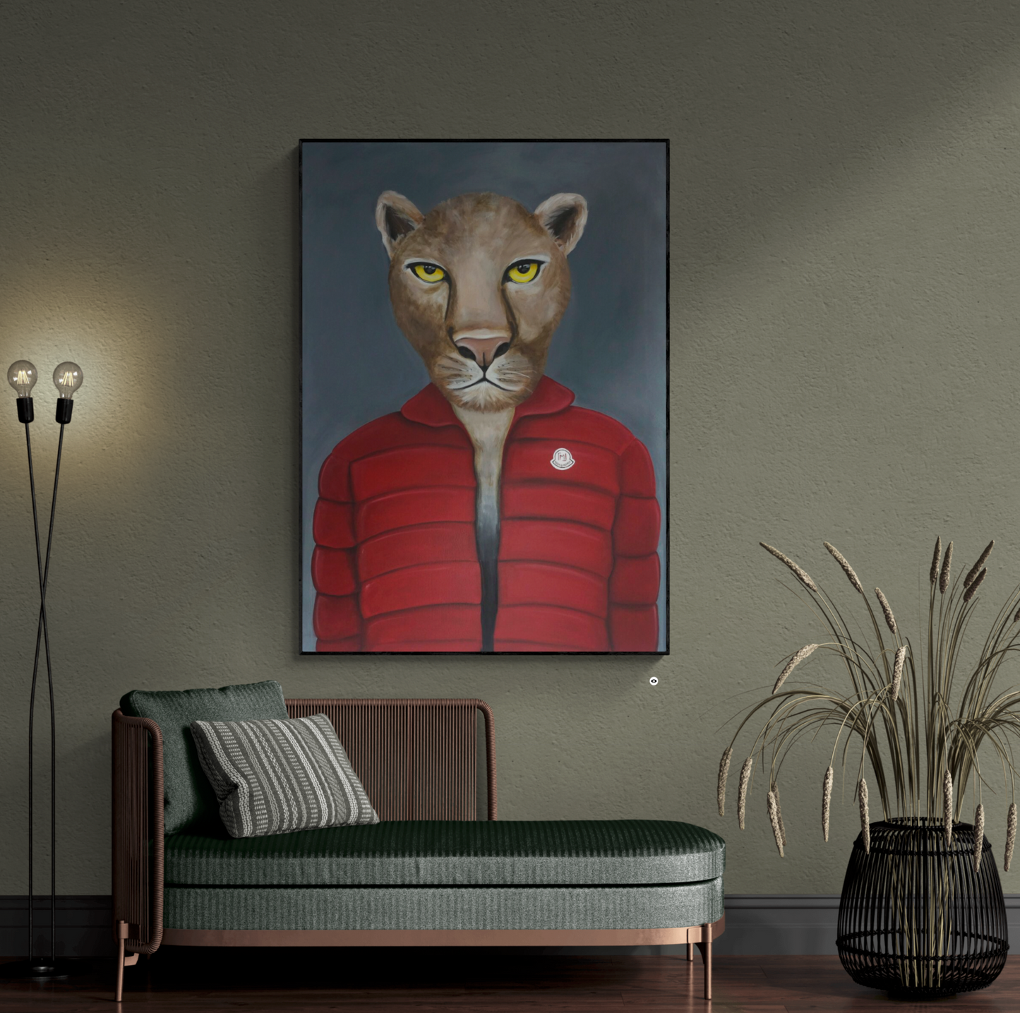Fierce Regal // L23021 // Canvas Print
