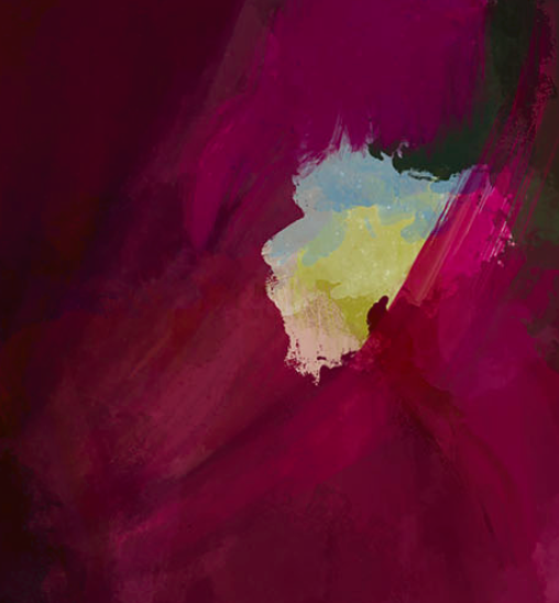 "Panorama" er en abstrakt kunstplakat, der kombinerer intense røde og grønne nuancer med subtile teksturer for at skabe en dyb og medrivende visuel oplevelse. Jeg har ladet mig inspirere af blomster hvilket resulterer i et værk, der både er levende og beroligende. Dette lærredsprint er designet til at tilføje en følelse af dybde og drama til ethvert rum, hvilket gør den perfekt til moderne indretning.