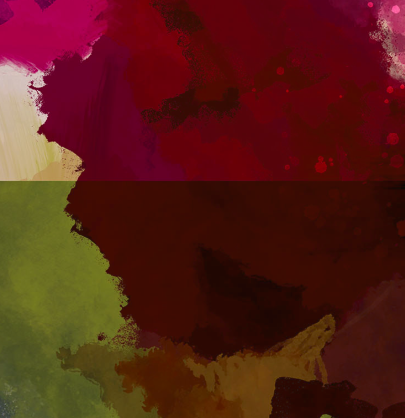 "Panorama" er en abstrakt kunstplakat, der kombinerer intense røde og grønne nuancer med subtile teksturer for at skabe en dyb og medrivende visuel oplevelse. Jeg har ladet mig inspirere af blomster hvilket resulterer i et værk, der både er levende og beroligende. Dette lærredsprint er designet til at tilføje en følelse af dybde og drama til ethvert rum, hvilket gør den perfekt til moderne indretning.