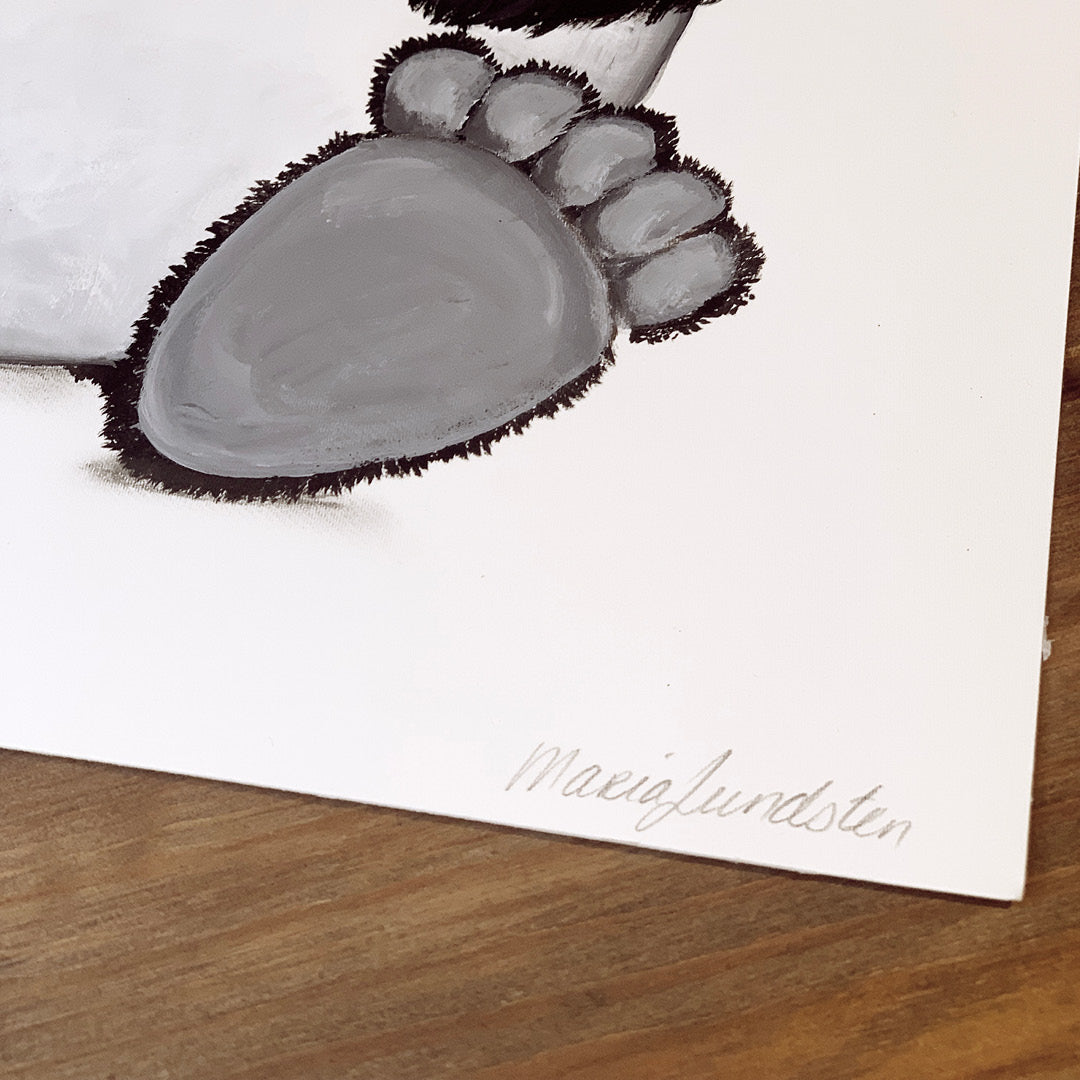 The Bear // 31x41 cm