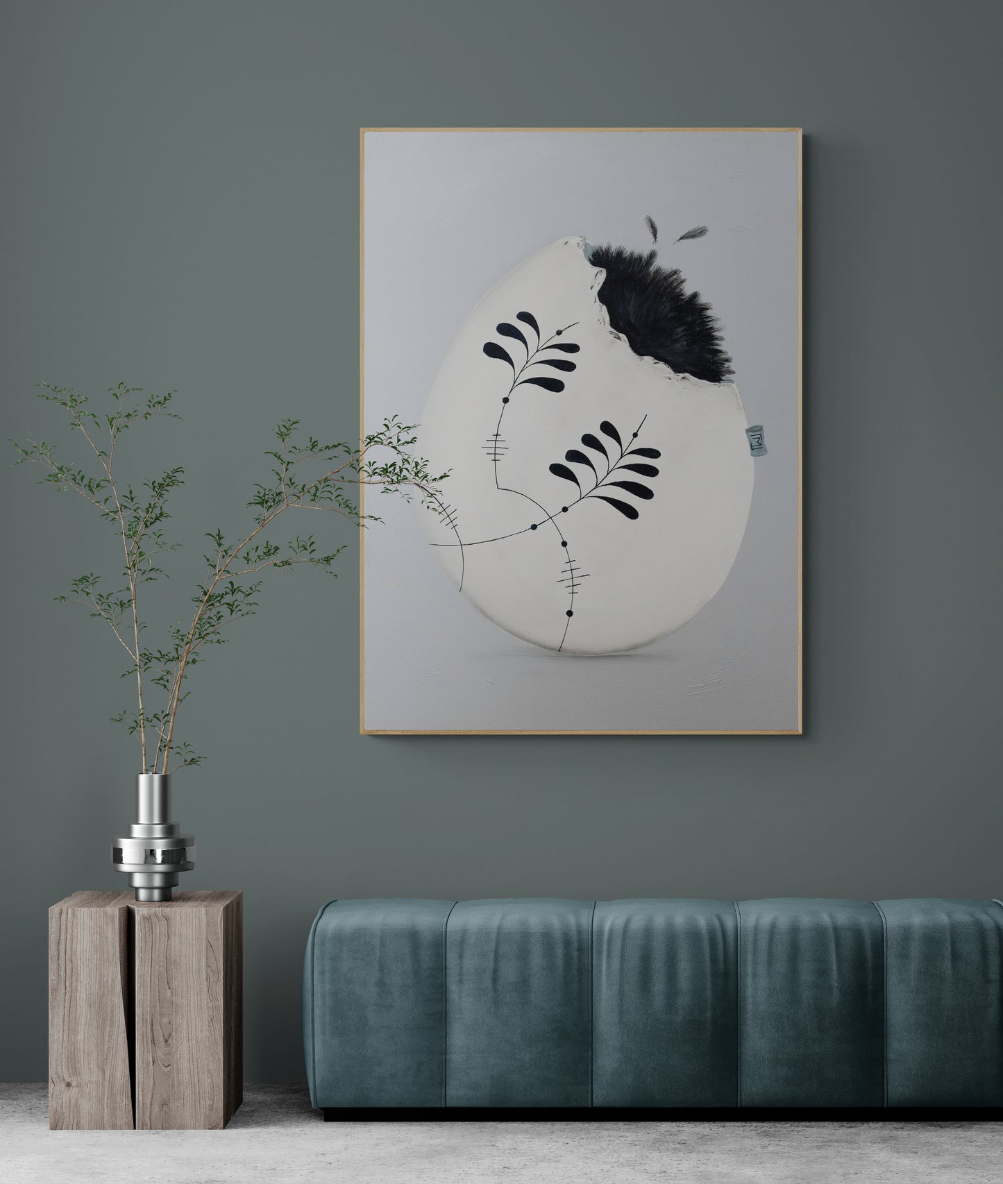 EggCellence no2 // L23004 // Canvas Print
