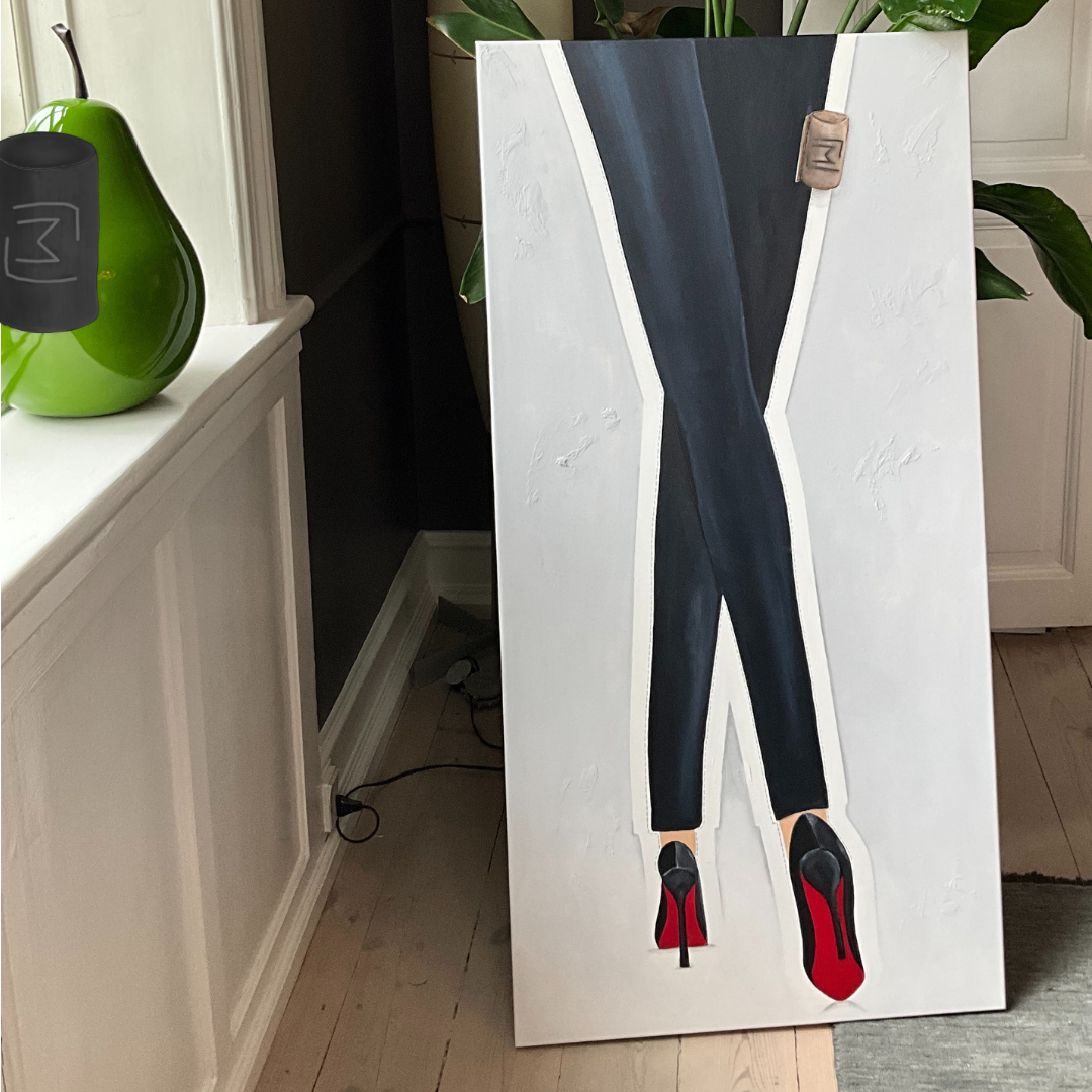 AS WE DANCE WITH THE DEVIL // 60x120 cm