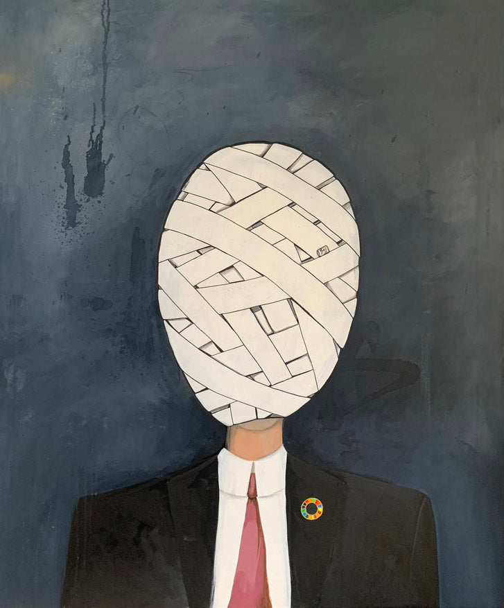 CAN YOU FOLLOW ME HOME // 100x120 cm