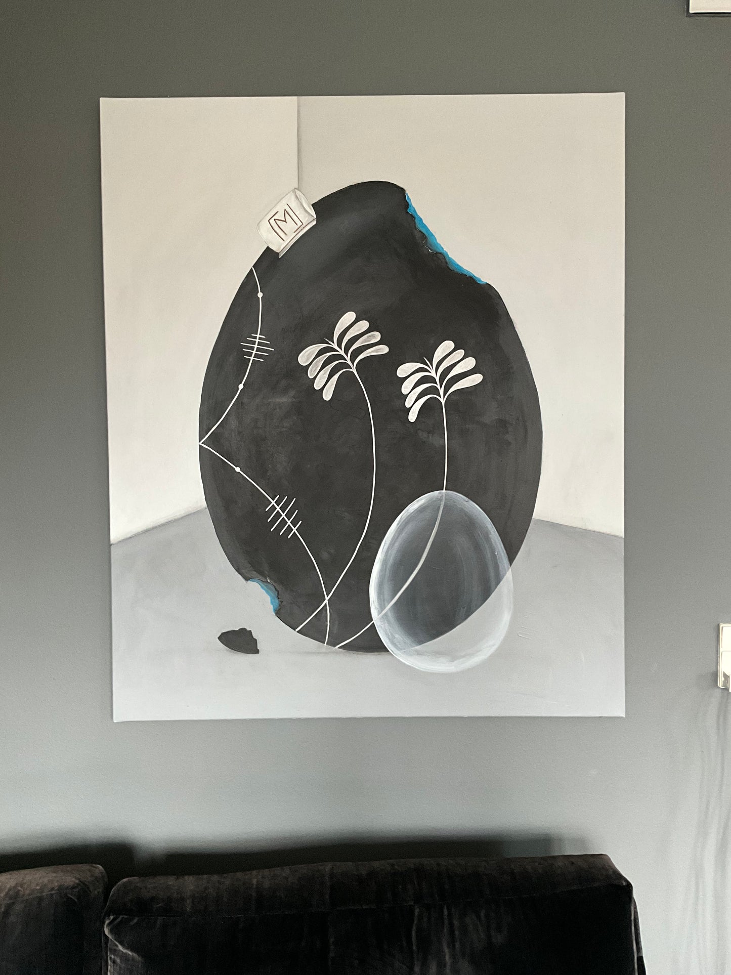 BELIEVE // 100x120 cm