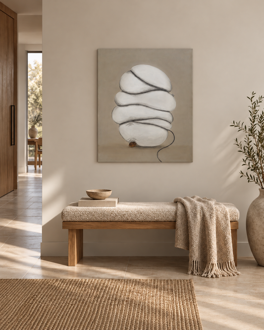 ACORN N'BUBBLE | 80x100 cm | Dansk Original Kunst