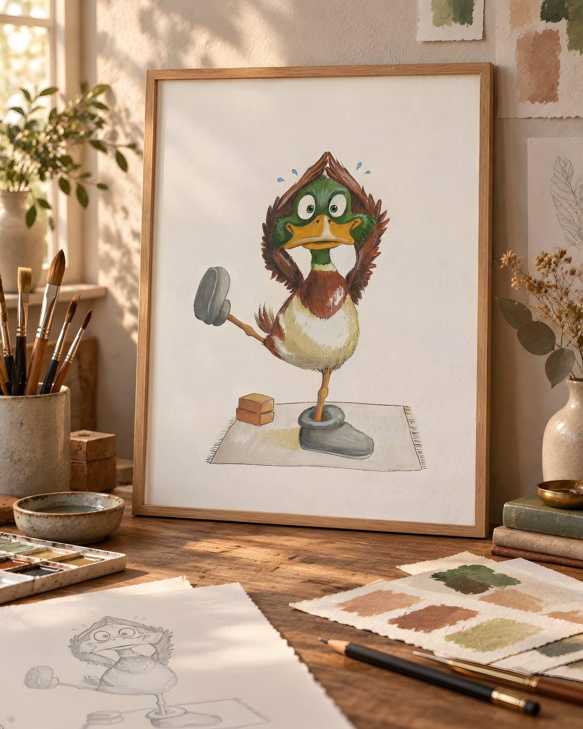 Anders | Original kunst  | 30x40 cm papir