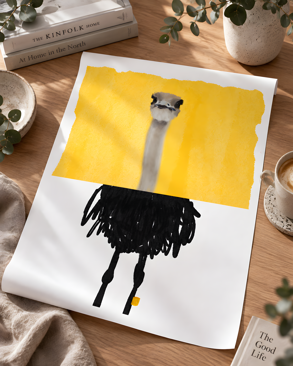 Oscar Ostrich | plakat | P24040