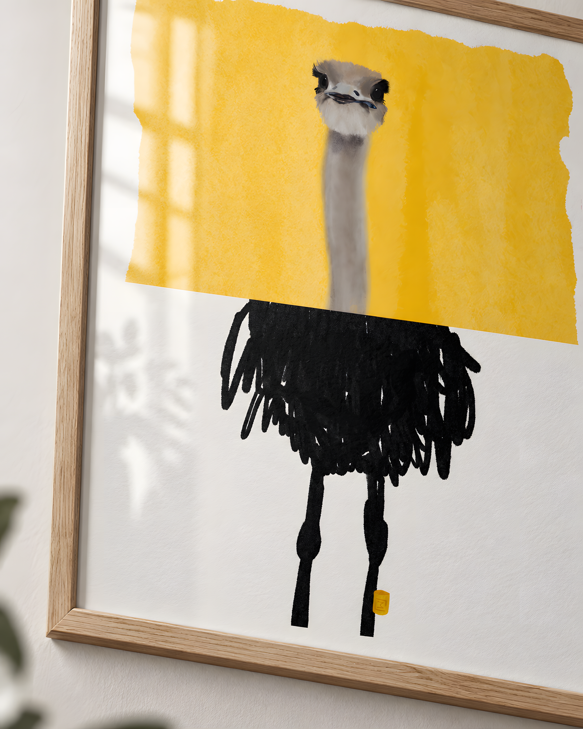 Oscar Ostrich | plakat | P24040
