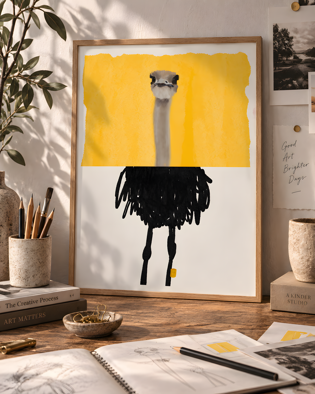 Oscar Ostrich | plakat | P24040