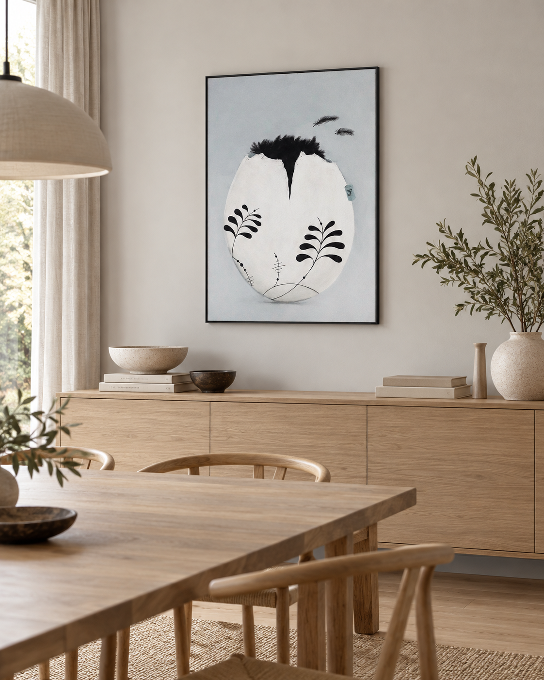 EggCellence | 50x70 cm | Dansk Original Kunst