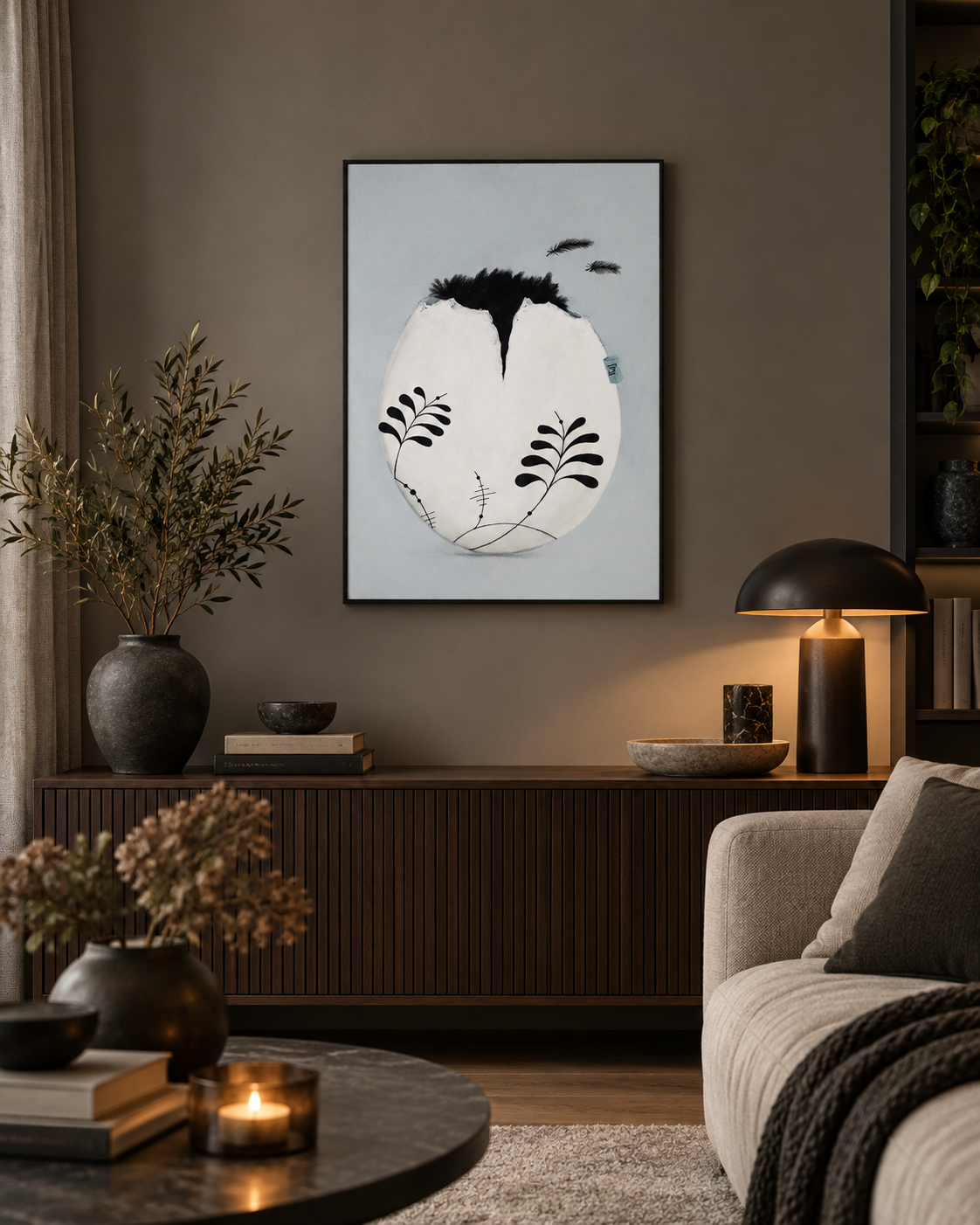 EggCellence | 50x70 cm | Dansk Original Kunst