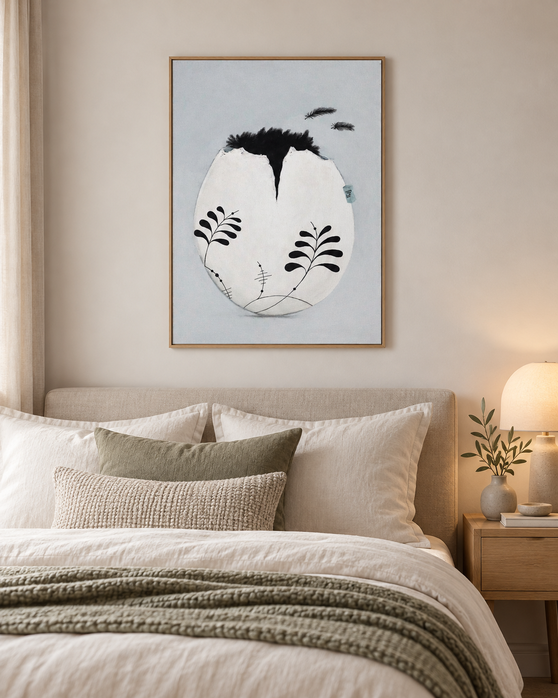EggCellence | 50x70 cm | Dansk Original Kunst