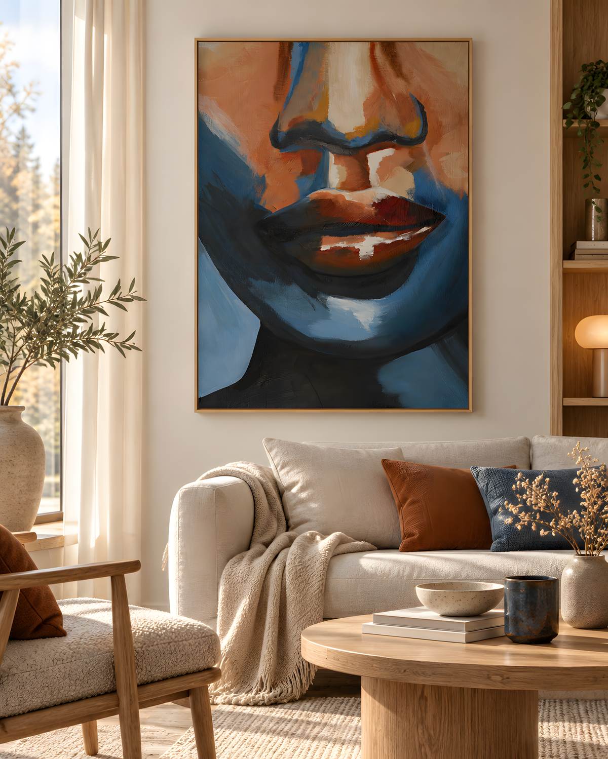Face No1 | Lærredsprint | L23001