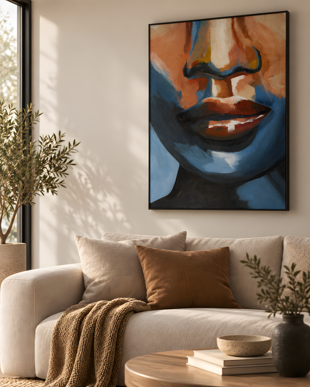 Face No1 | Lærredsprint | L23001