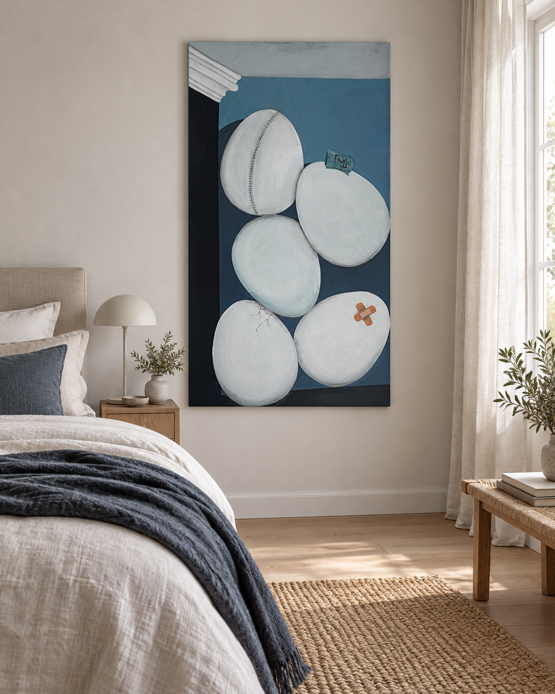 GIVE ME SOME SPACE | 70x125 cm | Dansk Original kunst
