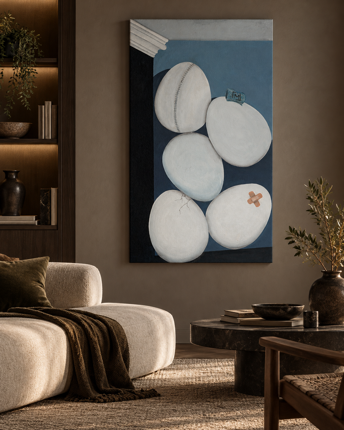 GIVE ME SOME SPACE | 70x125 cm | Dansk Original kunst