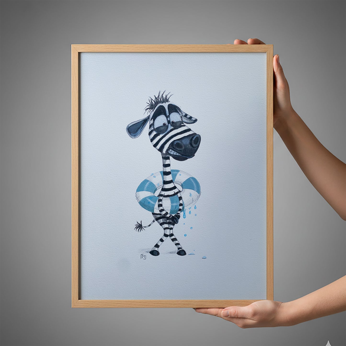 Aksel "poolpanik"  // Plakat // P26009