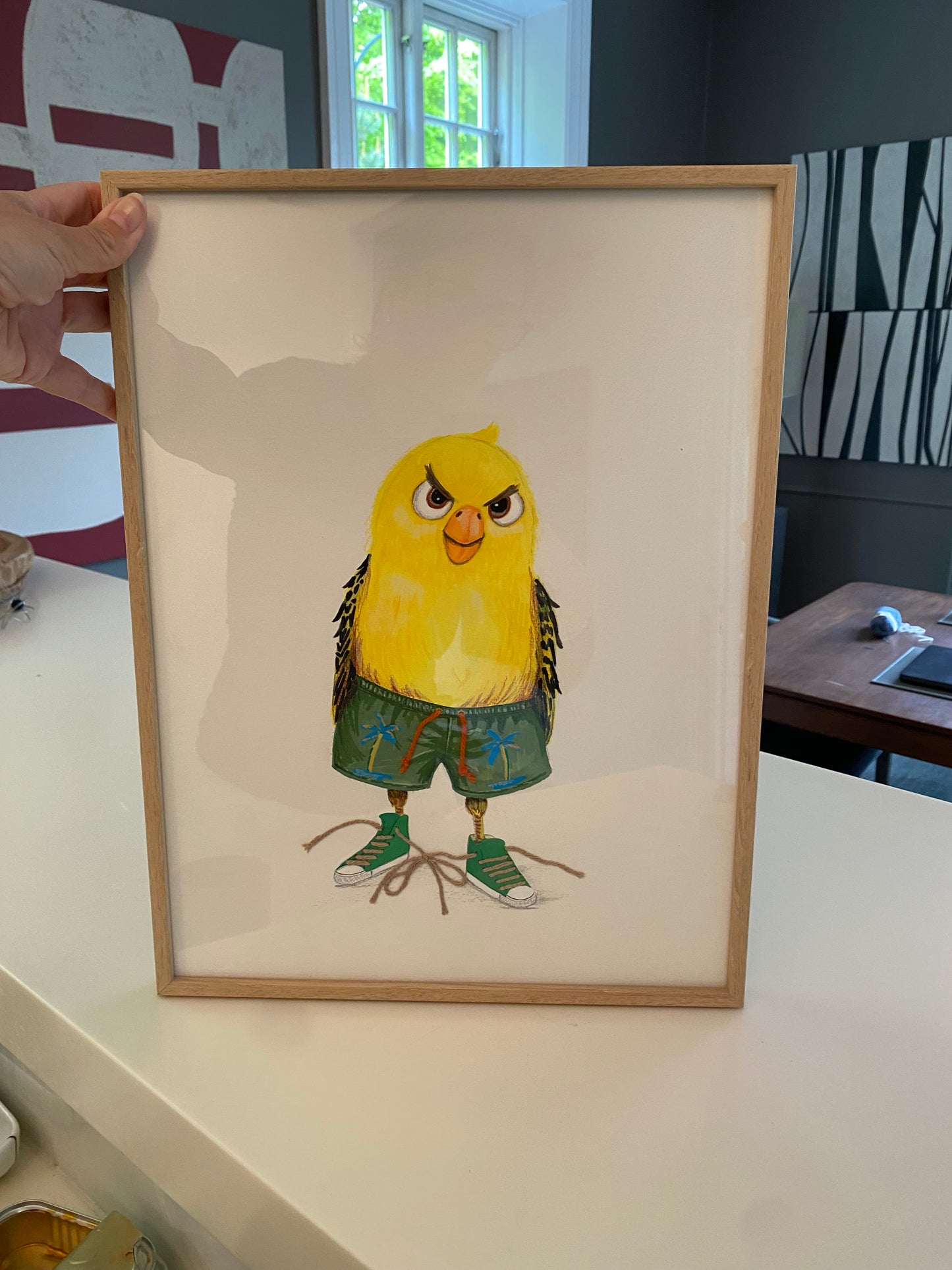 “Charter Charlie" | Original kunst  | 30x40 cm papir