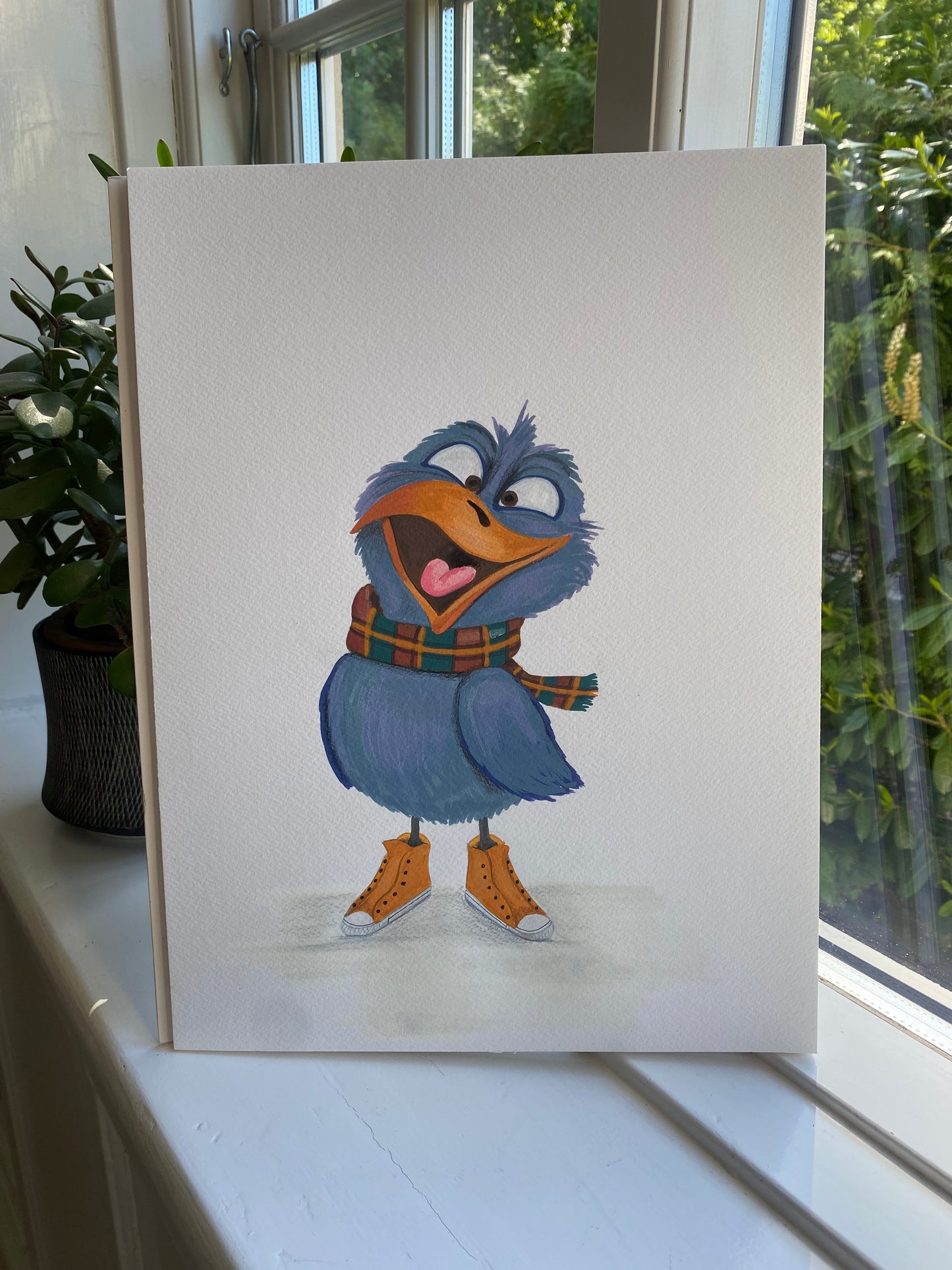 “Hej Kaj" | Original kunst  | 30x40 cm papir
