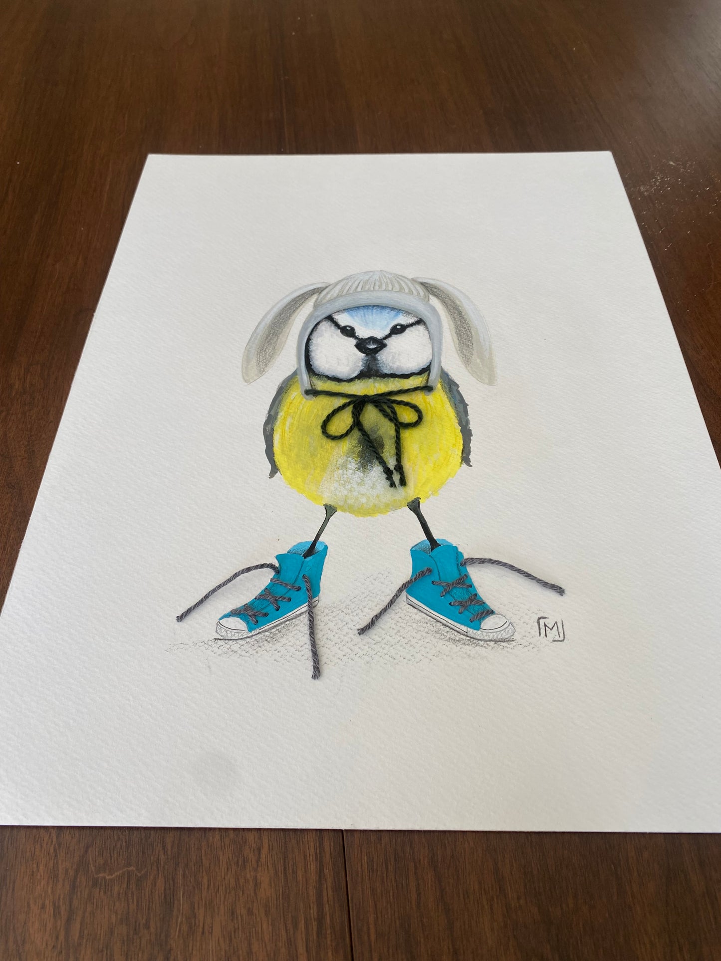 Bodil | Original kunst  | 30x40 cm papir