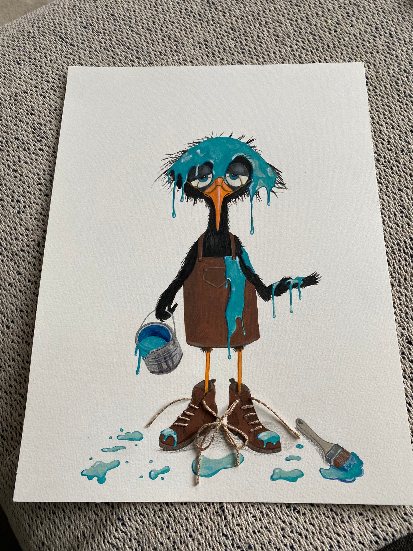 Skiltemaler Bo | Print Edition | 30x40 cm