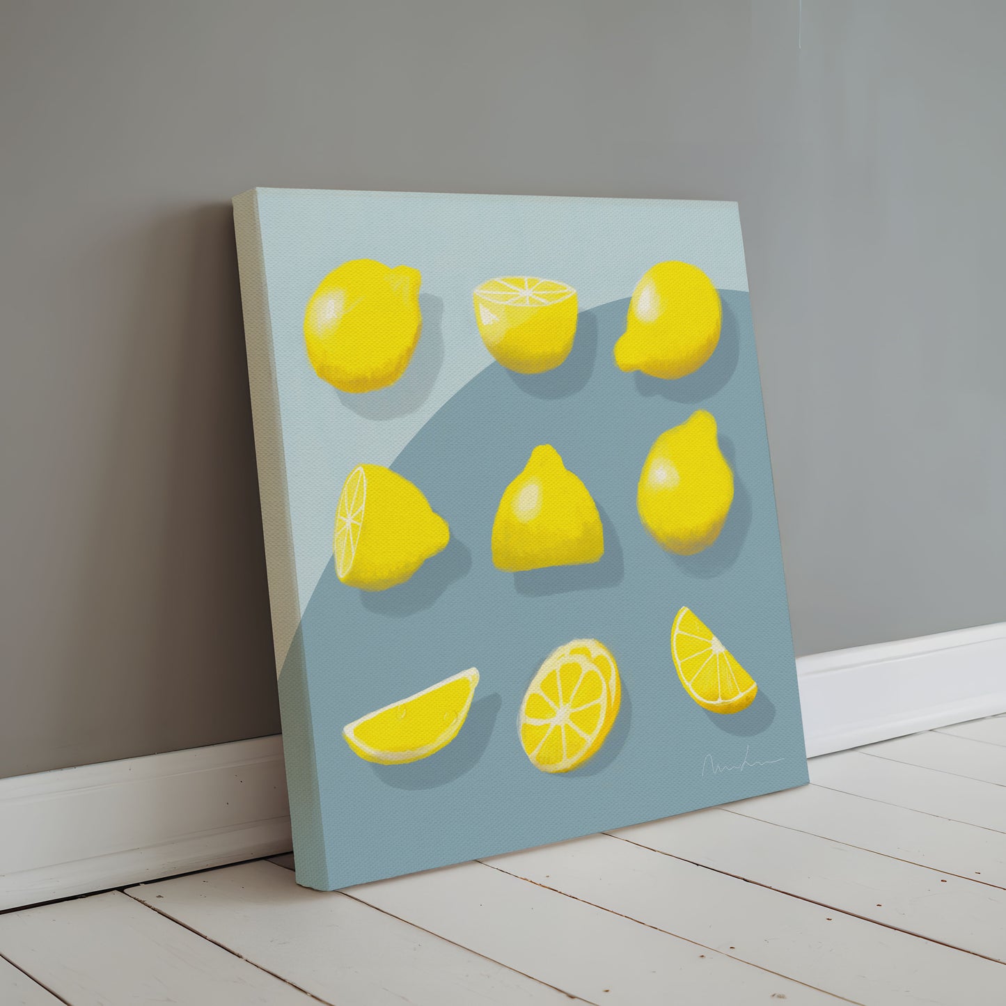 Lemonize Your Day på lærred // L24087