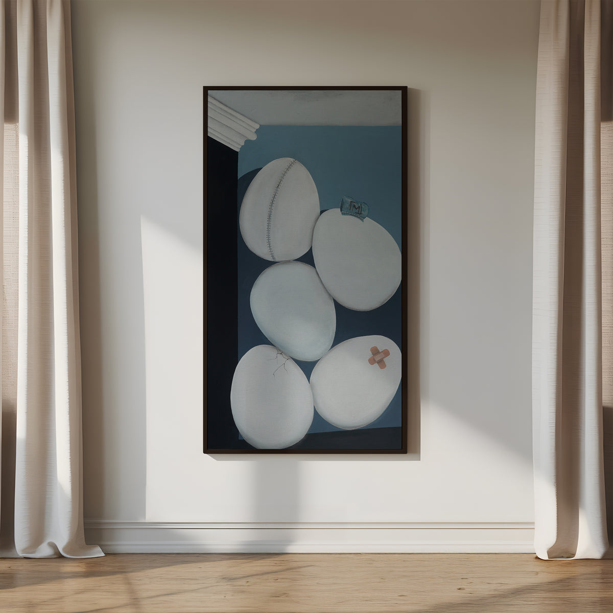 GIVE ME SOME SPACE | 70x125 cm | Dansk Original kunst