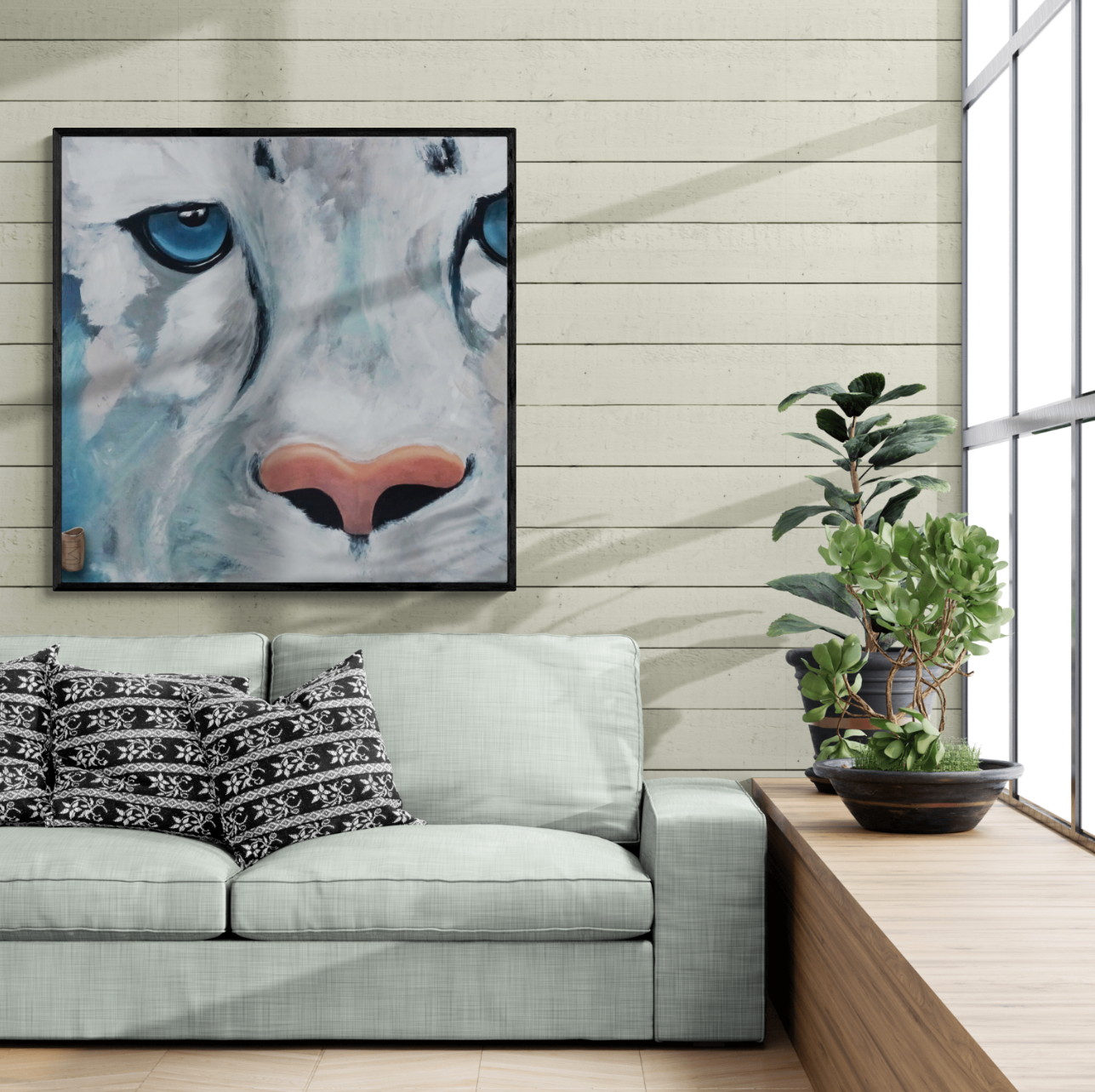 Eye Of A Tiger // L23008 // Canvas print