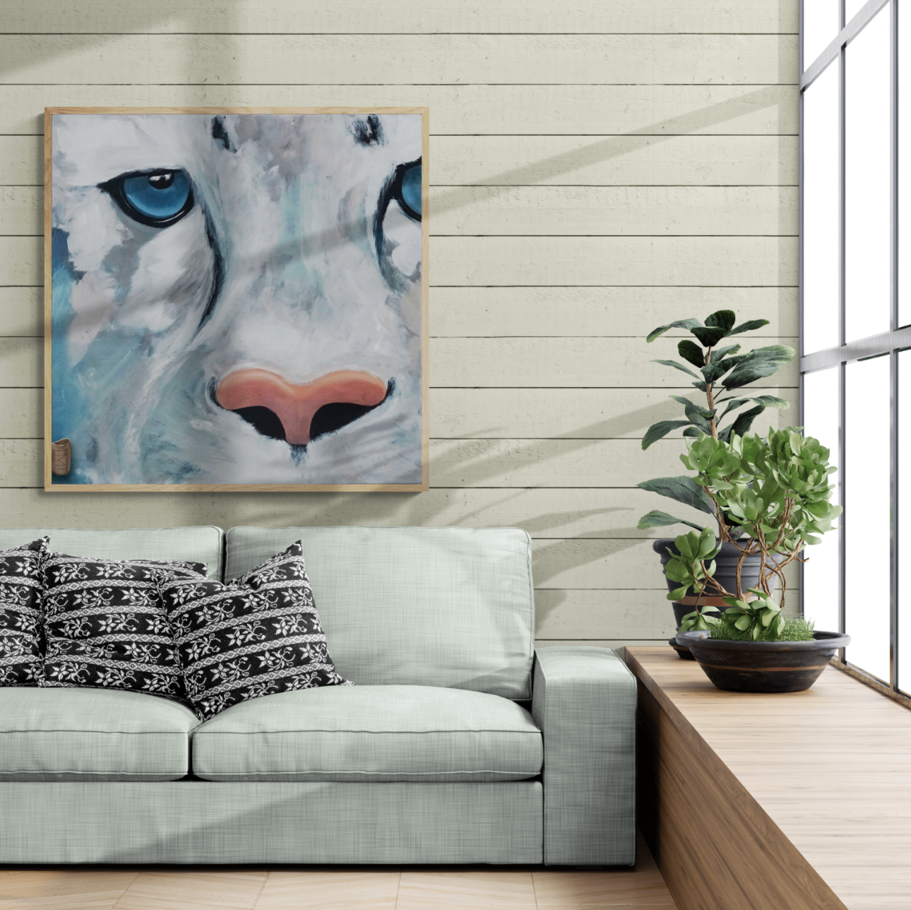 Eye Of A Tiger // L23008 // Canvas print