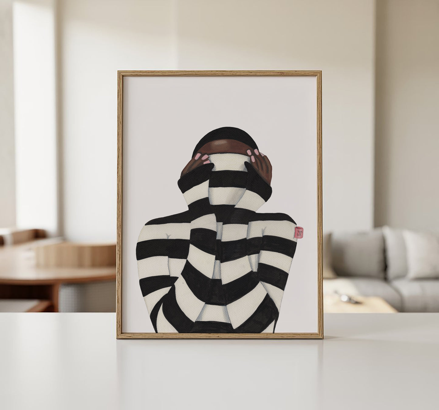 “Mig selv" | Original kunst  | 30x40 cm papir
