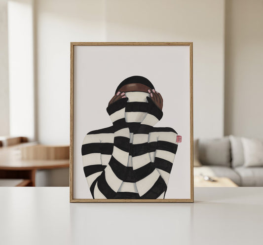 “Mig selv" | Original kunst  | 30x40 cm papir